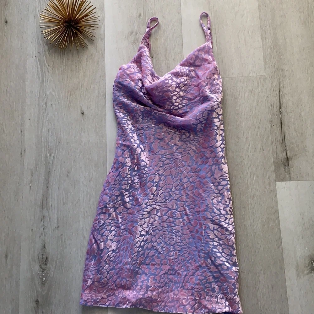 Nasty Gal collection 4 Mini Slip Dress neon mini slip dress party dress NWT - Picture 13 of 13